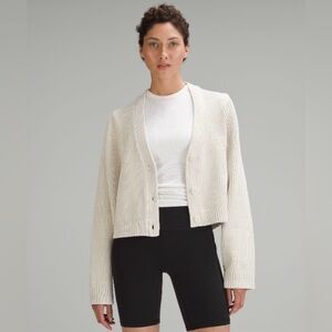 Lululemon Cotton Blend Cardigan